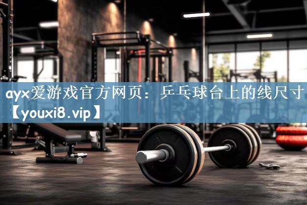ayx爱游戏官方网页：乒乓球台上的线尺寸